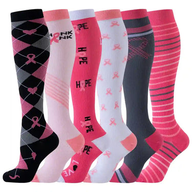 Chaussettes de Compression Femme Rose - cocoonease
